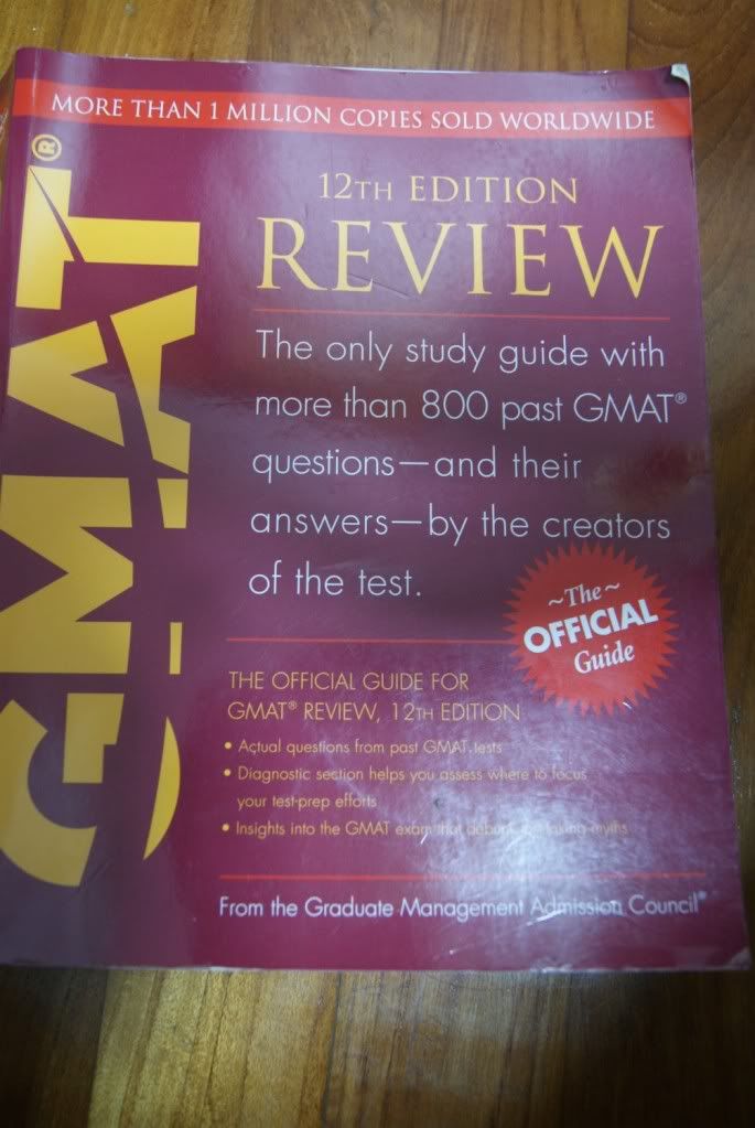 gmat official guide. [bold]The Official Guide for