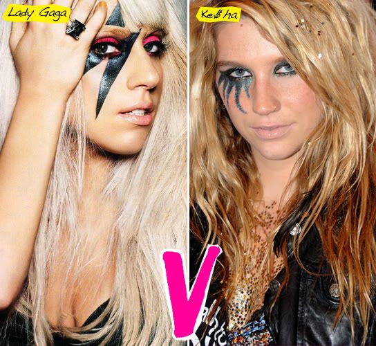 kesha vs lady gaga. Kesha .. No .