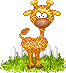 gif de girafa