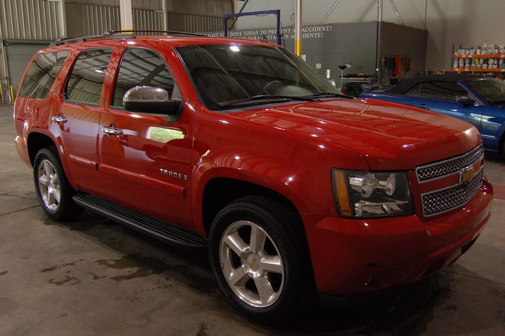 Chevy Tahoe Wash and Wax