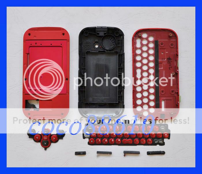 New Original Housing Cover For LG KS360+Keyboard Grey/Red  