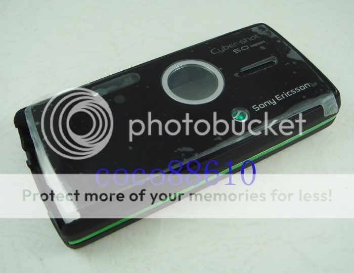 OEM Green Black Sony Ericsson K850 K850i Housing keypad  
