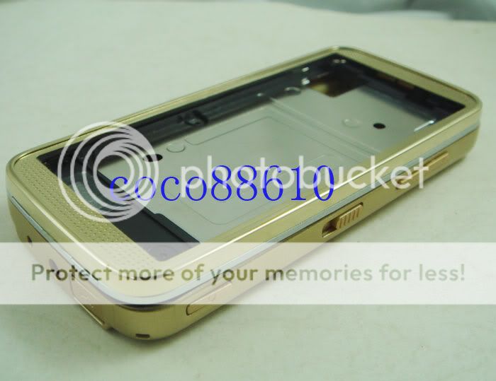 Gold Full Fascia Housing Faceplate Cover Nokia 5530  