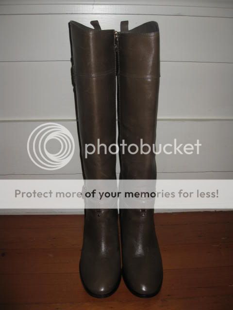 NEW TORY BURCH BLAIRE LOGO MUSK LEATHER KNEE HIGH RIDING BOOT 9.5 