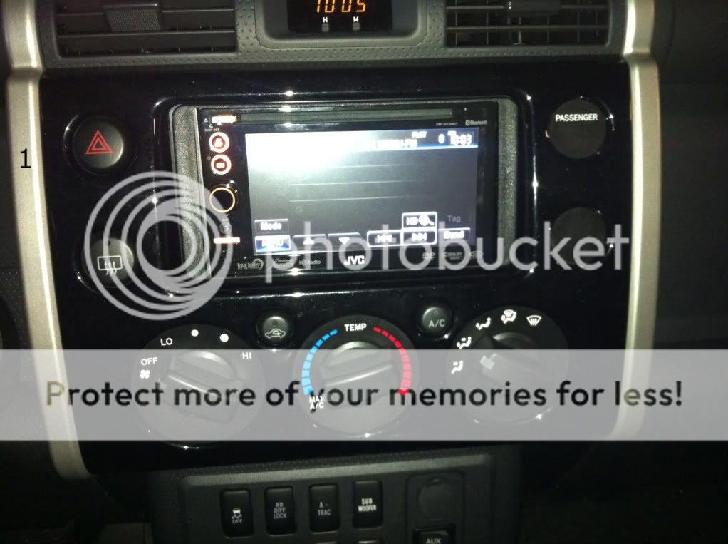 JVC KW-NT3HDT, Metra controller install w/stealth bluetooth mic and GPS ...